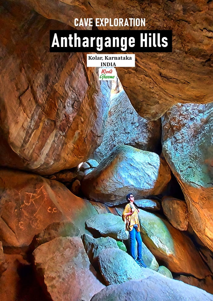 Anthargange Caves and Temple – Kolar, India | Karnataka Trekking