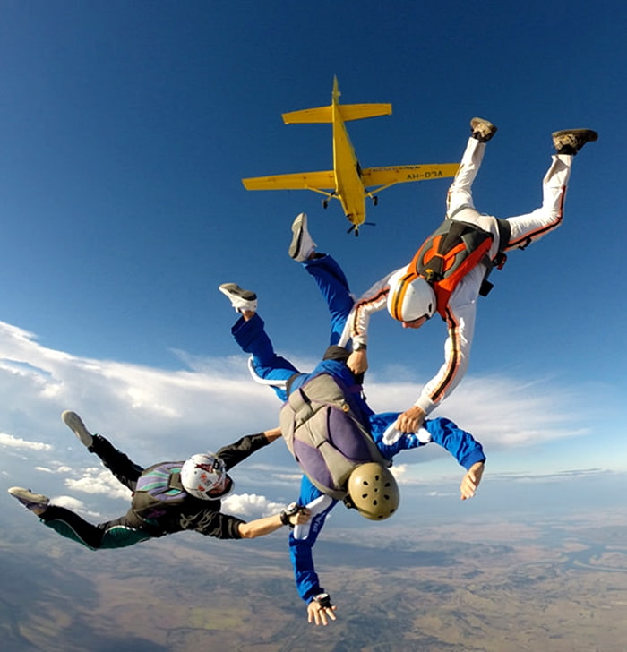 Skydiving in India is Now Possible at Neemrana in Rajasthan